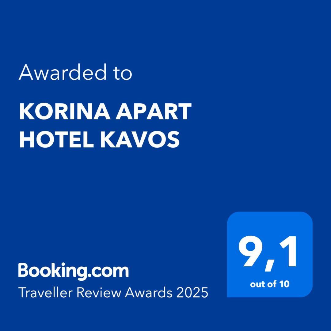 Korina Apart Hotel Kávos Eksteriør billede